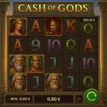 BetHall - Cash of Gods Slot - Free Spins Bonus
