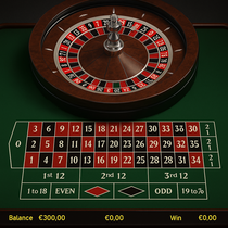 BetHall - Roulette Galda Spēle - Īstnaudu Kazino