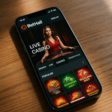 BetHall - Mobilā platforma - iOS un Android